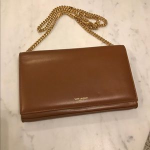 Saint Laurent cross body bag (wallet on a chain)